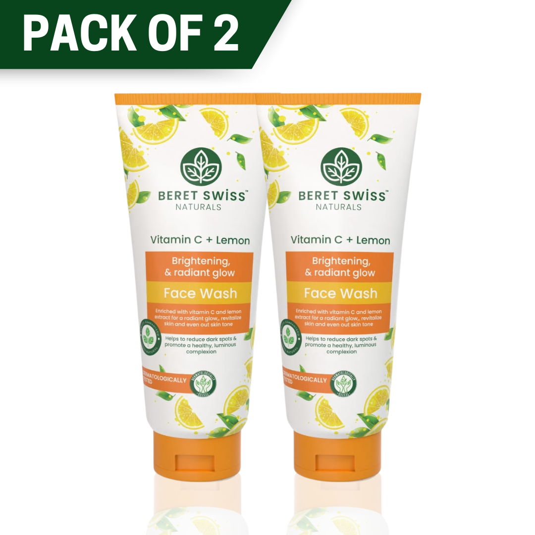 Pack of 2 - Vitamin C + Lemon Facewash