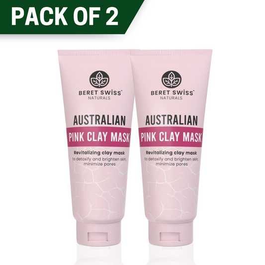 Pack of 2 - Australian Pink Clay Mask