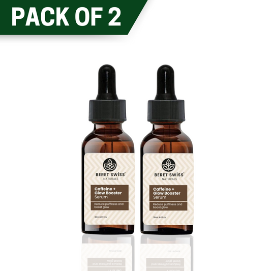 Pack of 2 - Caffeine + Glow Booster Serum